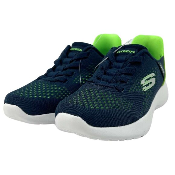 Skechers Boy's Blue & Green Swift Fit Running Shoes / Various Sizes - Picture 1 of 6